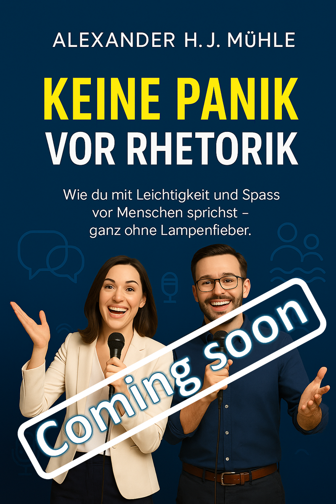 Buchcover Keine Panik vor Rhetorik